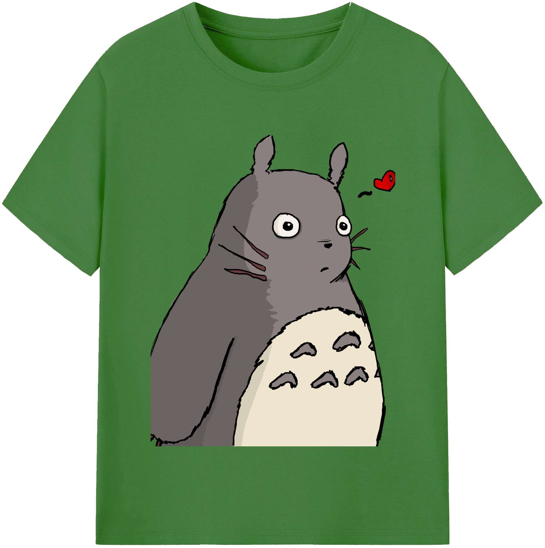 （画像用） となりのトトロ 草壁メイ 草壁サツキ My Neighbor Totoro Satsuki Kusakabe Mei Kusakabe レディースカジュアルプリントTシャツ（綿100％）